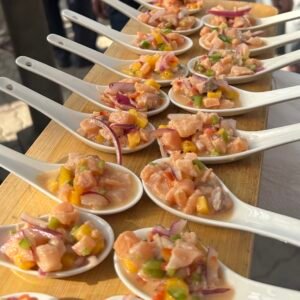 Cebiche de trucha