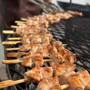 Pinchos malaya cítricos